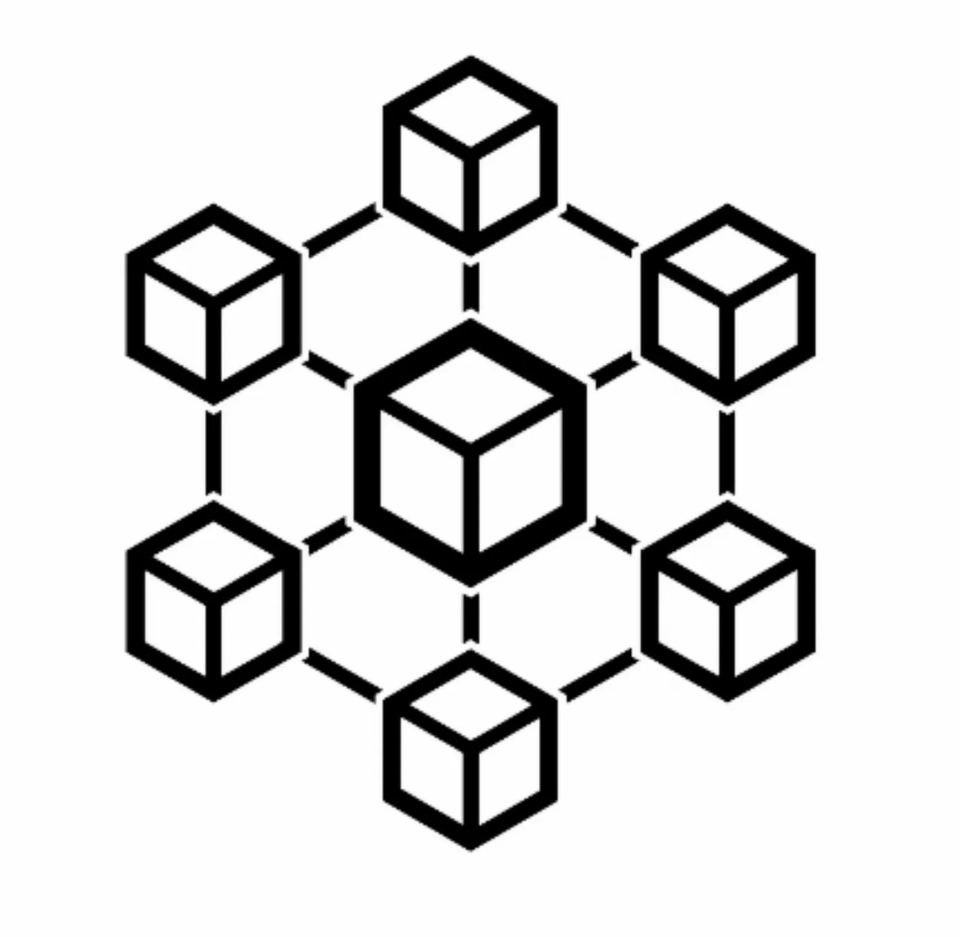 Microservice architecture development logo representing scalable and modular software design solutions in Canada