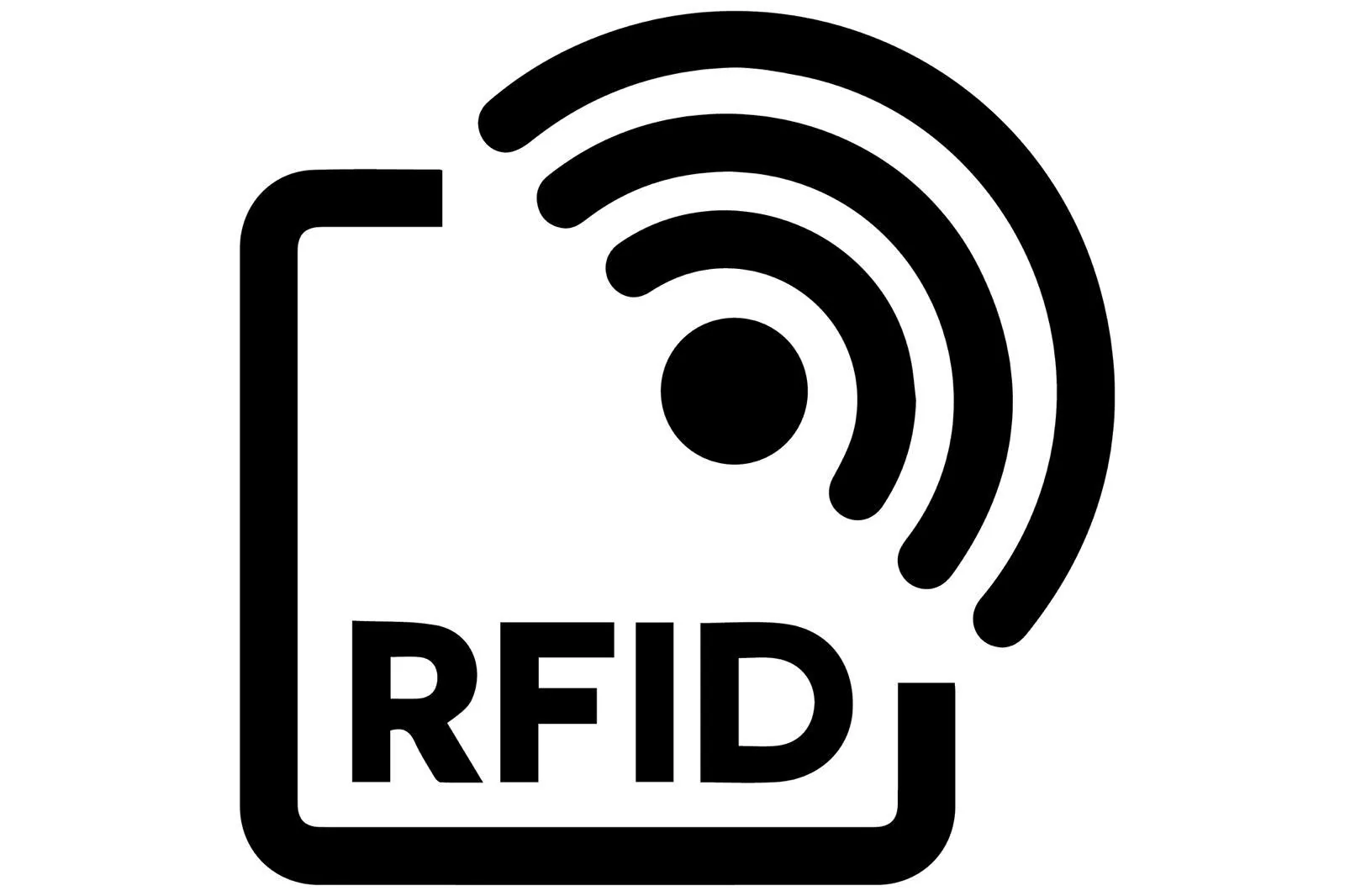 RFID technology logo representing smart inventory and tracking solutions in Canada